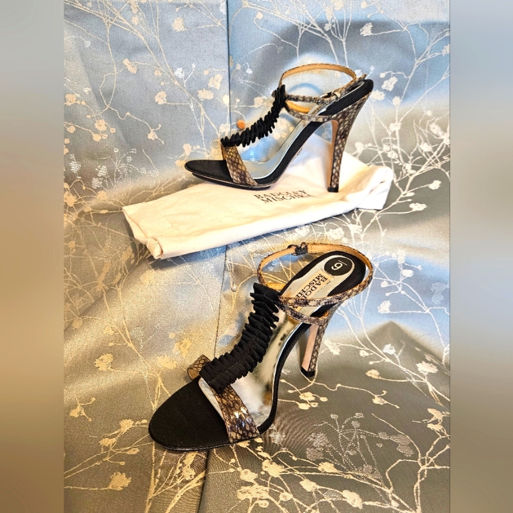 Badgley Mischka Strappy Heels